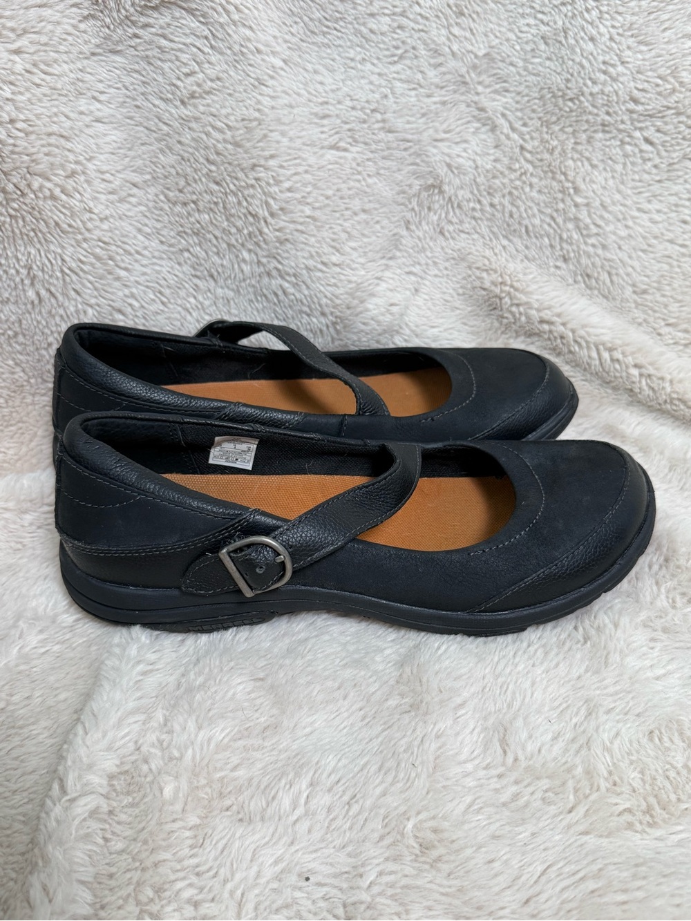 Merrell Women's Dassie Mary Jane Black Leather Womens Sz 7.5